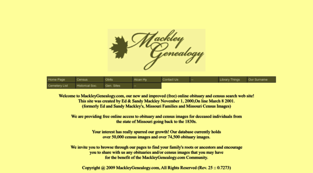 mackleygenealogy.com