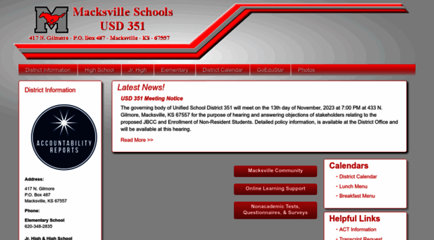 macksvilleschools.com