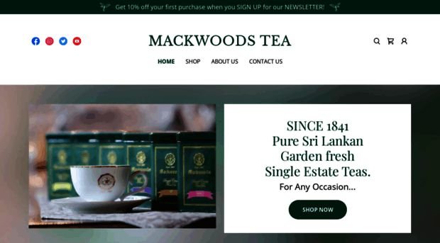 mackwoodstea.com