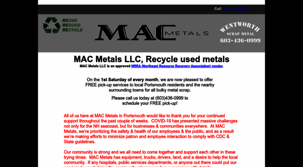 macmetalsnh.com