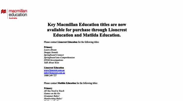 macmillaneducation.com.au