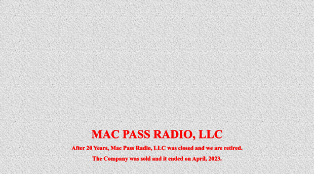 macpassradio.com