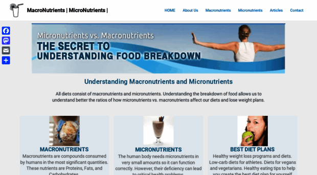 macronutrients.net