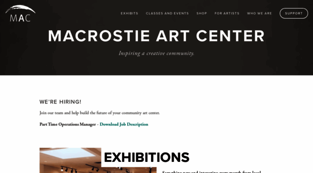 macrostieartcenter.org