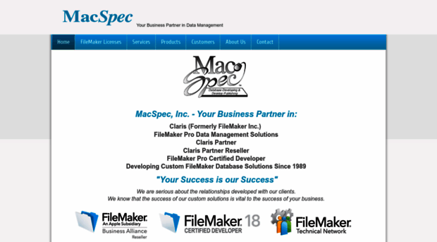 macspecinc.com