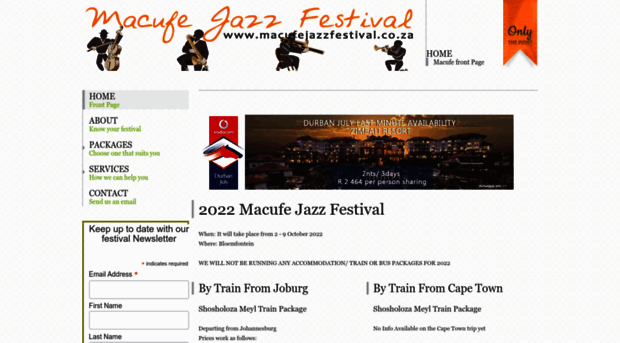 macufejazzfestival.co.za