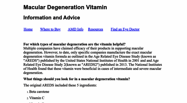 macular-degeneration-vitamin.com