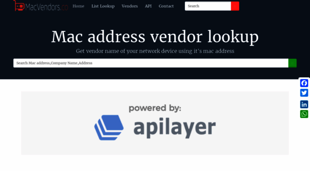 macvendors.co