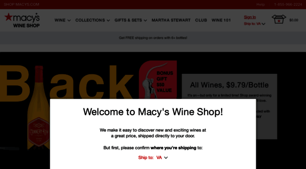 macyswineshop.com