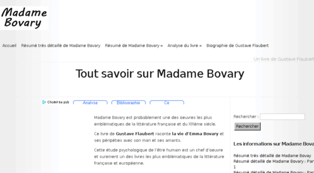 madamebovary.fr
