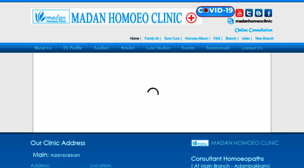 madanhomeoclinic.com