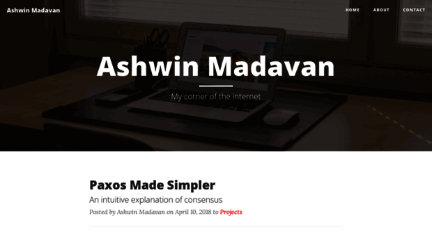 madavan.me