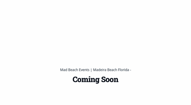 madbeachevents.com