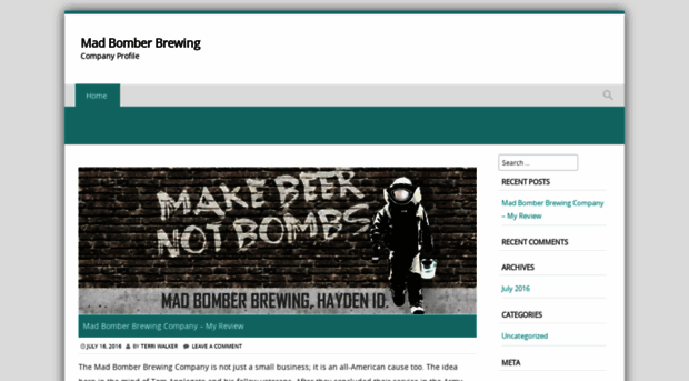 madbomberbrewing.com