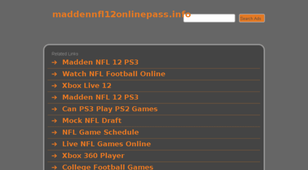 maddennfl12onlinepass.info