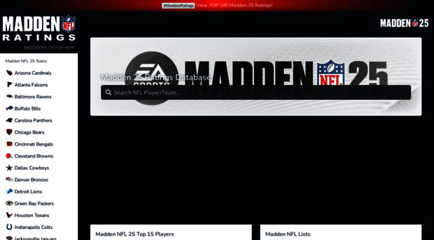 maddenratings.com