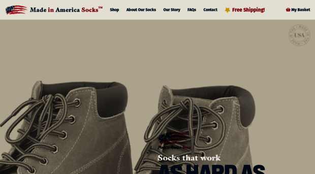 madeinamericasockcompany.com