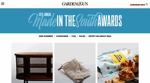 madeinthesouthawards.com