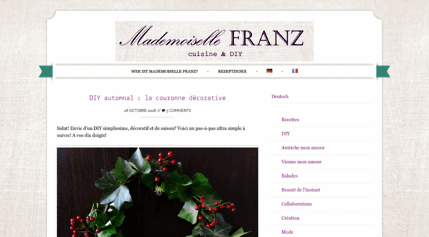 mademoisellefranz.com