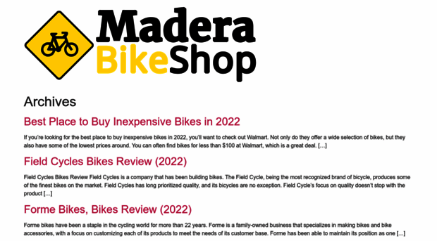 maderabikeshop.com