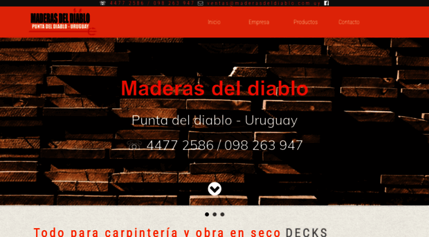 maderasdeldiablo.com.uy