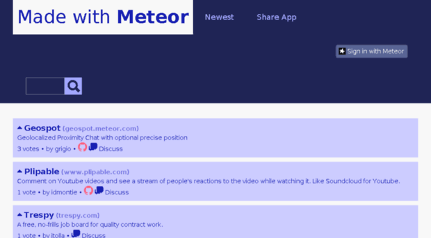 madewith.meteor.com