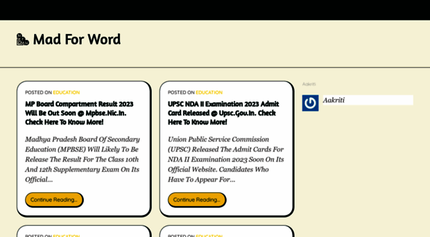 madforword.com