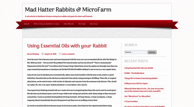 madhatterrabbits.com