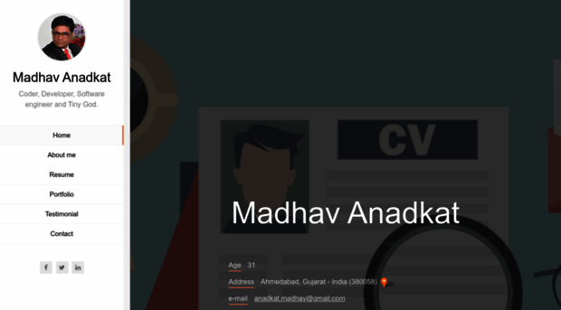 madhavanadkat.com