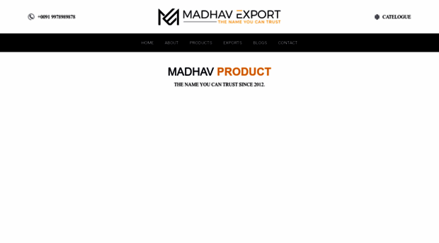 madhavexport.co