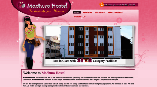 madhurahostel.com