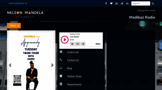 madibaz-radio.mandela.ac.za