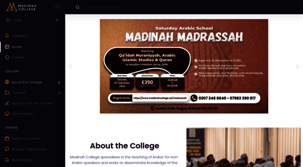 madinahcollege.uk