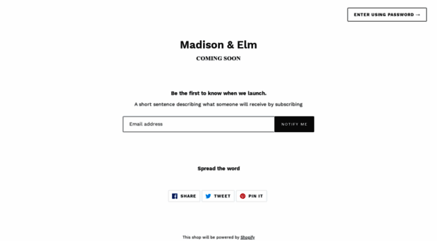 madisonandelm.com