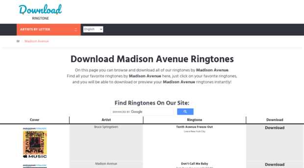 madisonavenue.download-ringtone.com