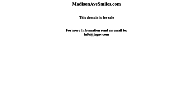 madisonavesmiles.com