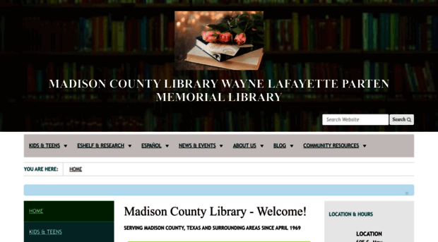 madisonlibrarytx.org