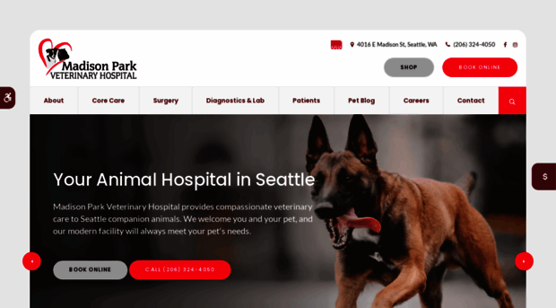 madisonparkvet.com