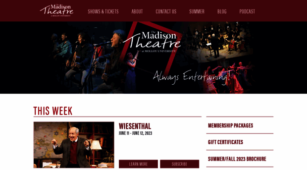 madisontheatreny.org