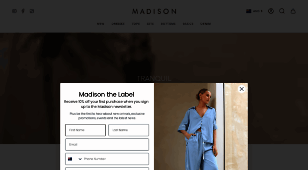 madisonthelabel.com