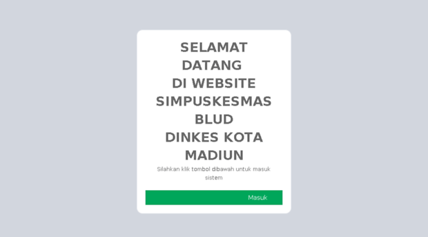 madiun.simpuskesmas.id