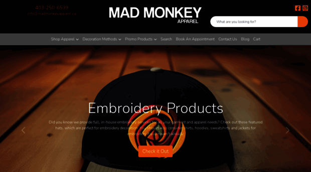 madmonkeyapparel.ca