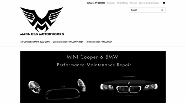 madnessmotorworks.com