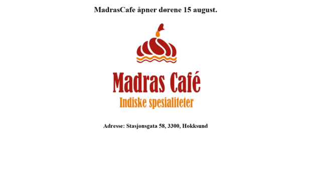 madrascafe.no