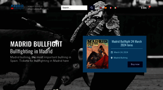 madridbullfight.com