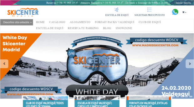 madridskicenter.com