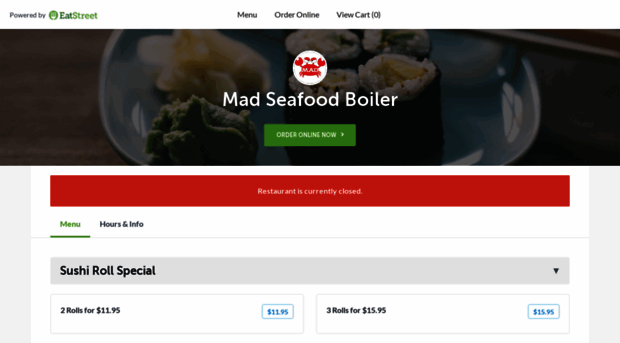 madseafoodboilerandsushi.com