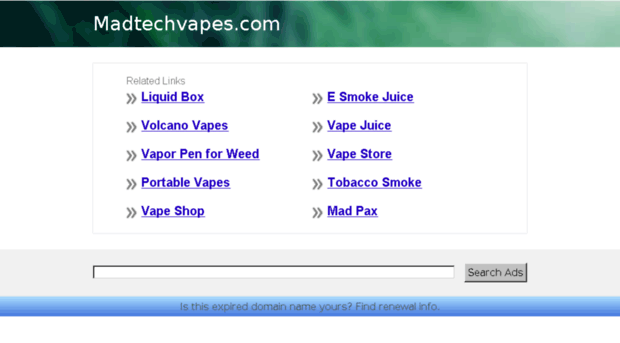 madtechvapes.com