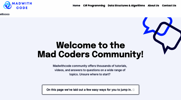 madwithcode.com