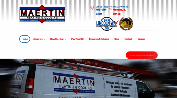 maertinheating.com